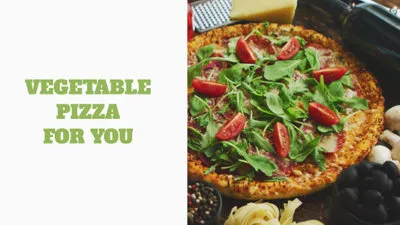 Vegetable Pizza