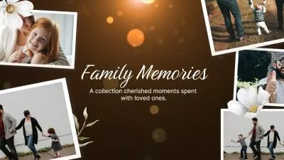 Rustic Memory Slideshow Free Vintage Slideshow Maker | Retro Effects & Overlays | FlexClip