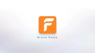 Voxel Space Style Brand Ai Logo Animation Reveal Intro