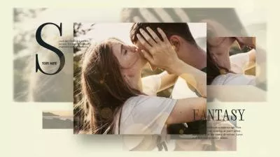  Warm Simple Love Memory Wedding Engagement Family Life Story Photo Collage Slideshow