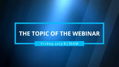 Webinar Promo