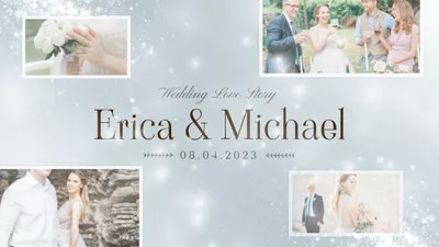 Wedding Save the Date Photo Collection Slideshow