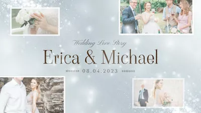 Wedding Save The Date Photo Collection Slideshow