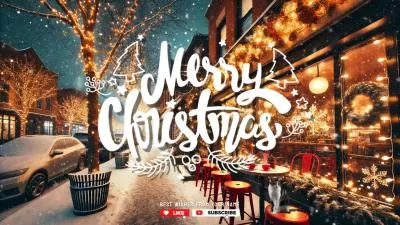 Winter City Vibe Merry Christmas Holiday Music Playlist Youtube Intro