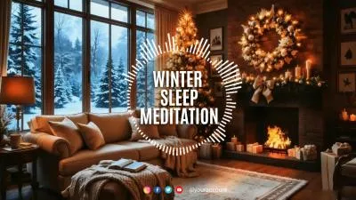  Winter Sleep Meditation White Noise Christmas Holiday Music Youtube Channel