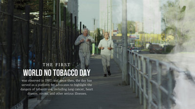 世界禁煙デーの歴史ドキュメンタリー