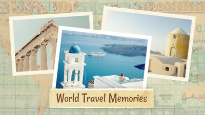 World Travel Photos Memories Slideshow