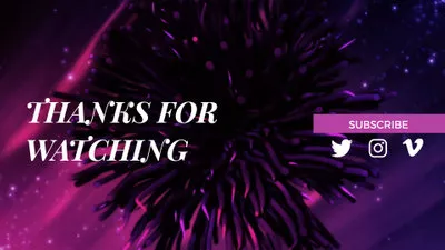 Youtube Channel End Screen