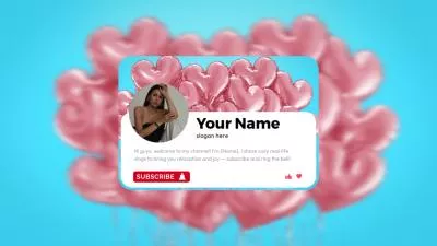 Youtube Channel Subscription Animation Intro