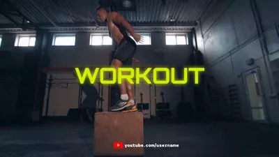 youtube intro for fitness