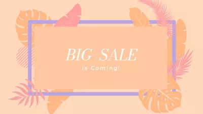 Youtube Intro Sale